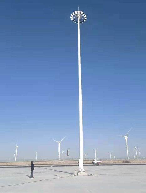 瓜州高速路服务区新源高杆灯项目