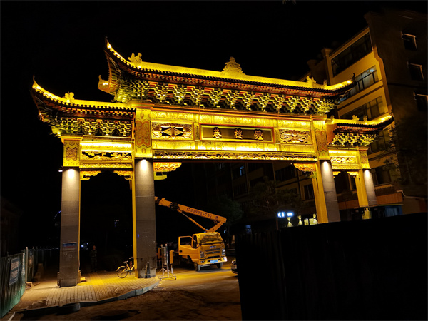 武威城区节点亮化